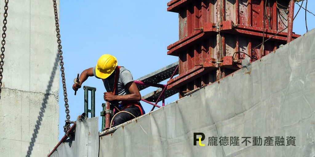 Construction workers building construction